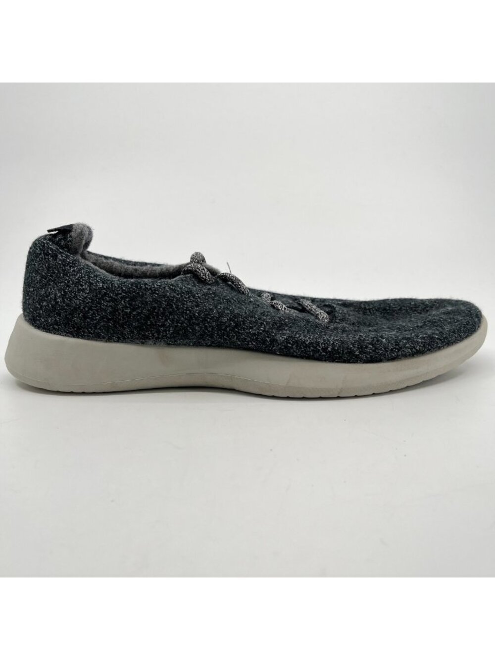 Allbirds Wool Runner Mens Size 9 Gray Black Athletic Running Shoes Sneakers